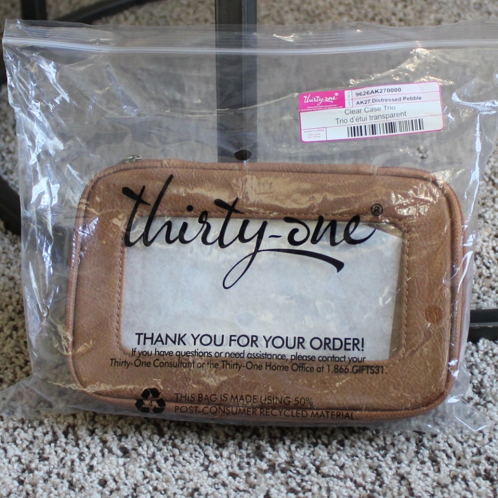 Thirty-One Clear Case Trio